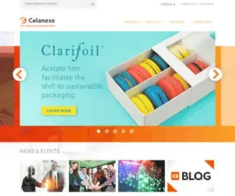 Celanese.com(Celanese) Screenshot