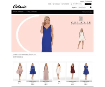 Celaviedress.com(Celavie Collection) Screenshot