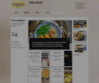 Celavitafoodservice.nl(CêlaVíta Foodservice) Screenshot