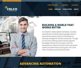 Celcoautomation.com(What we do) Screenshot