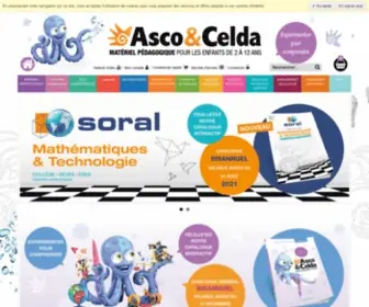 Celda.fr(Asco & Celda : Expérimenter pour comprendre) Screenshot