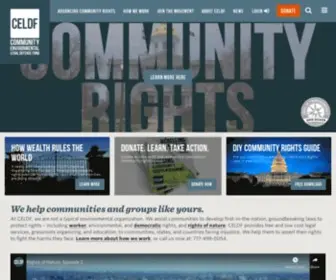 Celdf.org(Community Rights Pioneers) Screenshot