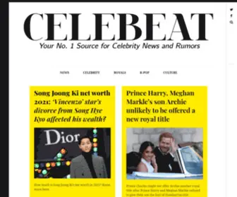 Celebeatonline.com(1 Source for Celebrity News and Rumors) Screenshot