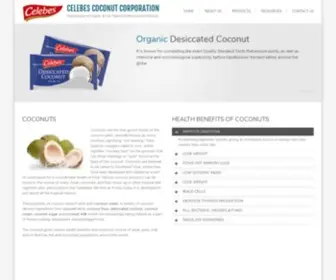 Celebes.com(Desiccated Coconut) Screenshot