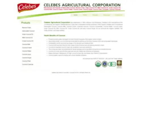 Celebes.ph(Desiccated Coconut) Screenshot