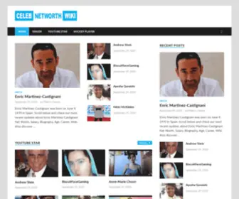Celebnetworthwiki.com(Celebrity bio) Screenshot