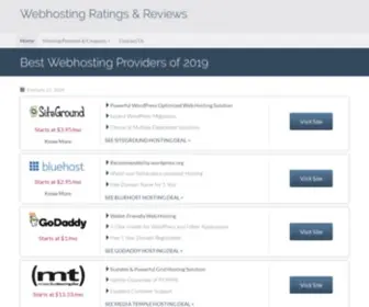 Celebrateall.org(Listing of Best Web Hosting Providers of 2020) Screenshot