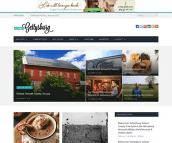 Celebrategettysburg.com(Appreciating the Past) Screenshot