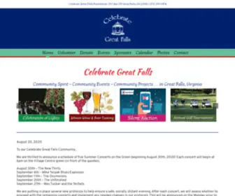 Celebrategreatfalls.org(Celebrate Great Falls) Screenshot