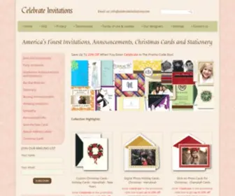 Celebrateinvitations.com(Celebrate Invitations) Screenshot