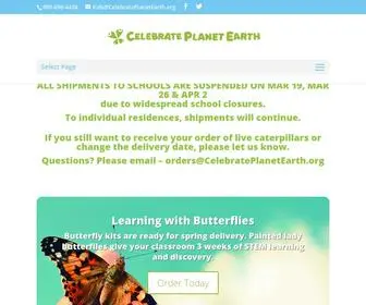 Celebrateplanetearth.org(Kids love and protect the earth) Screenshot
