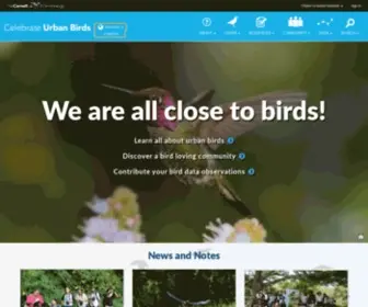 Celebrateurbanbirds.org(Celebrate Urban Birds) Screenshot