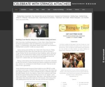 Celebratewithstringsattached.com(Celebrate with Strings Attached) Screenshot