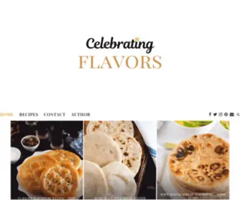 Celebratingflavors.com(Celebrating Flavors) Screenshot