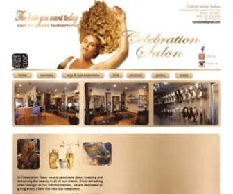 Celebrationhairsalon.com(Celebration Salon) Screenshot