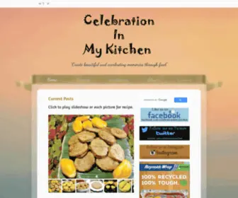 Celebrationinmykitchen.com(Celebration In My Kitchen) Screenshot