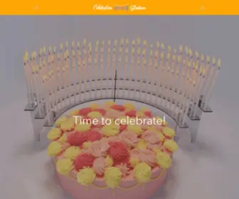 Celebrationstadium.com(Birthday Candle Holders) Screenshot