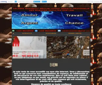 Celebre-Marabout-Medium-Reconnu.com(CELEBRE) Screenshot