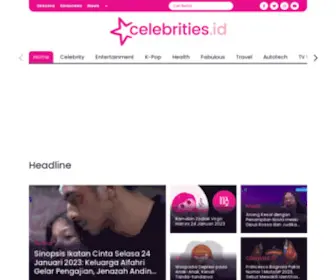 Celebrities.id(Okezone menyajikan berita gosip artis terbaru hari ini) Screenshot