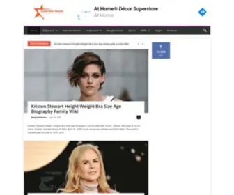 Celebritiesdetails.com(This website) Screenshot