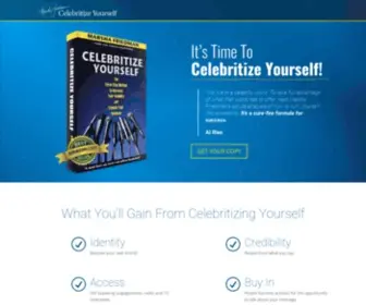 Celebritizeyourself.com(Celebritize Yourself) Screenshot