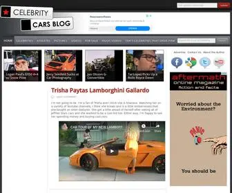 Celebritycarsblog.com(Celebrity Cars Blog) Screenshot
