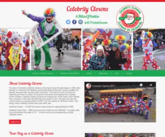 Celebrityclowns.com(Celebrity Clowns) Screenshot