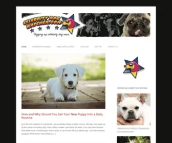 Celebritydogwatcher.com(Celebrity Dog Watcher) Screenshot
