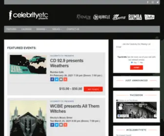 Celebrityetc.com(Celebrity Etc Presents) Screenshot