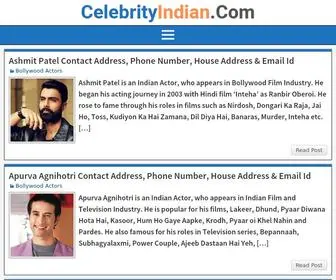 Celebrityindian.com(Indian Celebrity Height Weight Age Wiki Biography) Screenshot