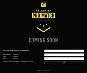 Celebritypromatch.com(Celebrity Pro Match) Screenshot