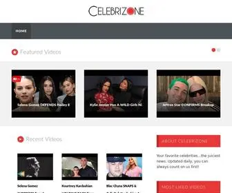 Celebrizone.com(Your Favorite Celebrity Videos) Screenshot