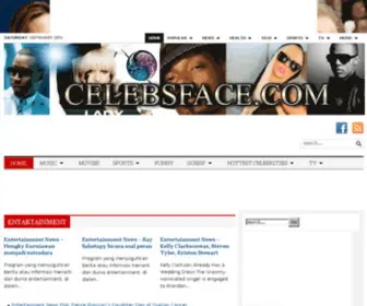 Celebsface.com(Breaking news) Screenshot