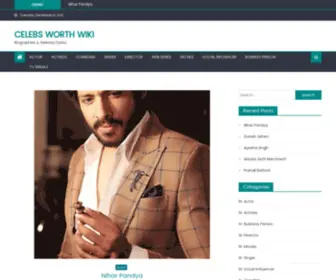 Celebsworthwiki.in(Celebs Worth Wiki) Screenshot