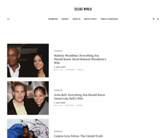 Celebzwurld.com(Celebrity World) Screenshot