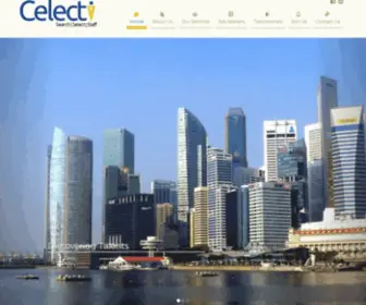 Celecti.com.sg(Celecti Manpower Recruitment Agency in Singapore) Screenshot