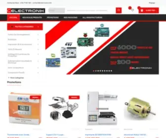 Celectronix.com(Le monde de l’électronique) Screenshot