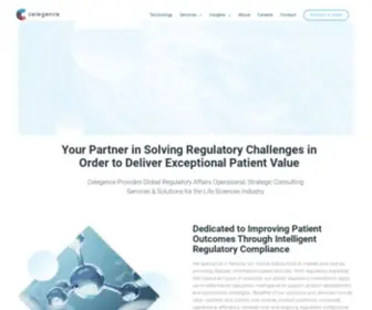 Celegence.com(Life Sciences Regulatory Solutions & Services) Screenshot
