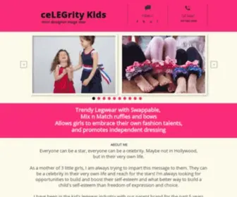 Celegritykids.com(Mini designer mage star) Screenshot