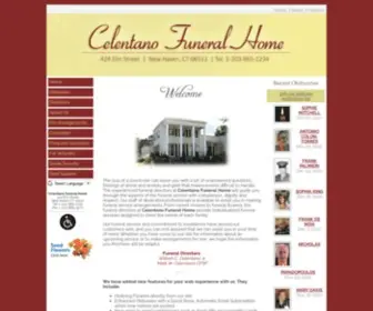 Celentanofuneralhome.com(Celentano Funeral Home) Screenshot