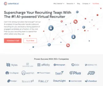 Celential.ai(AI recruiting that scales with your hiring) Screenshot