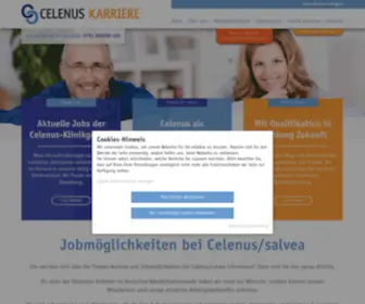 Celenus-Karriere.de(Jobs & Karriere bei Celenus) Screenshot