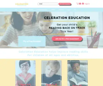 Celerationeducation.com(Celeration Education) Screenshot
