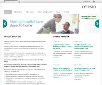 Celesio.co.uk(Celesio) Screenshot