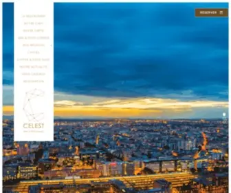 Celest-Bar-Restaurant.com(Vue Panoramique sur Lyon) Screenshot