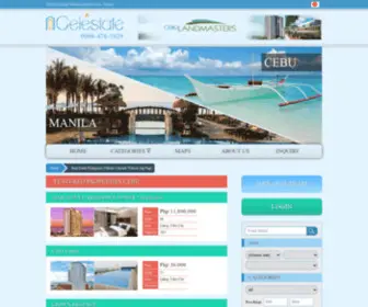 Celestate.com(Real Estate Reliable in Cebu and Manila) Screenshot