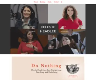 Celesteheadlee.com(Celeste Headlee) Screenshot