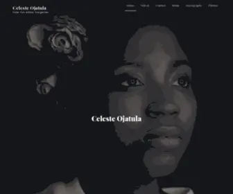 Celesteojatula.com(Indie-folk Artiste) Screenshot