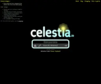 Celestia.io(celestia) Screenshot