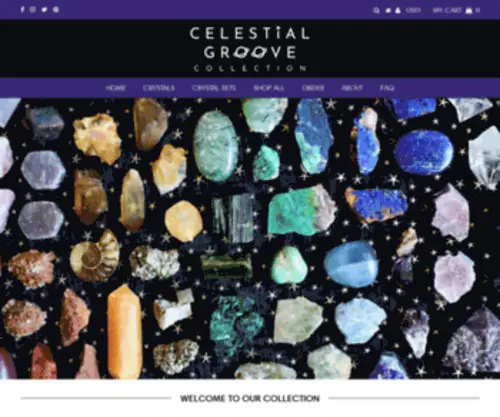 Celestialgroovecollection.com(Celestial Groove Collection) Screenshot